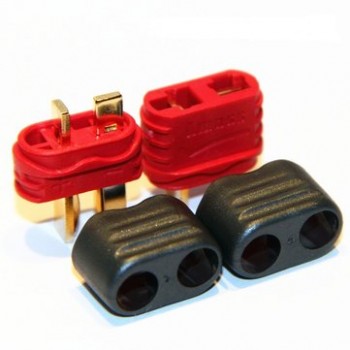 Amass - T Plug - T-конектор  с предпазна капачка (1 чифт)